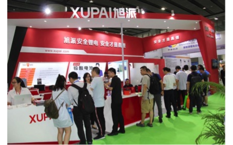 旭派亮相亞太電池展，綻放中國制造魅力！